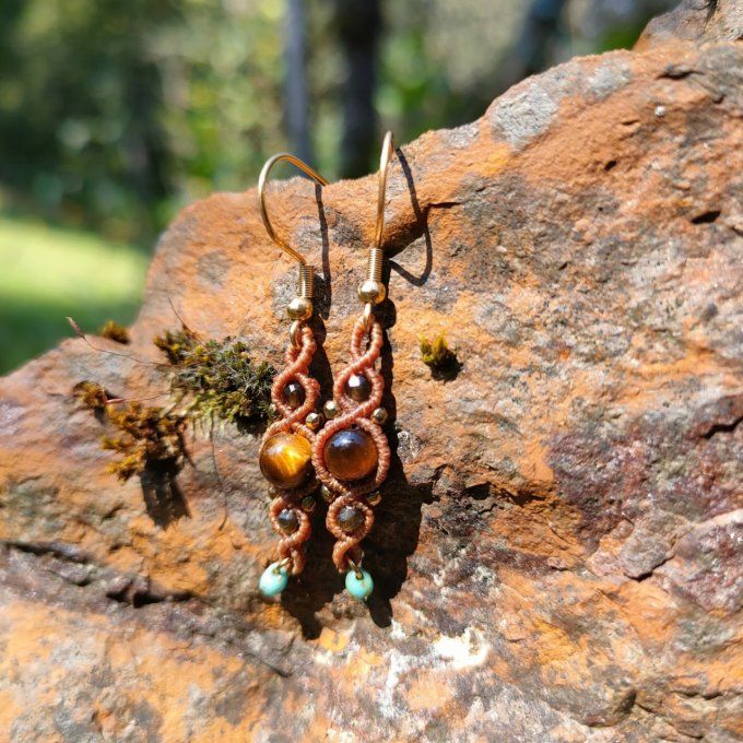 Boucles d'oreilles Triade